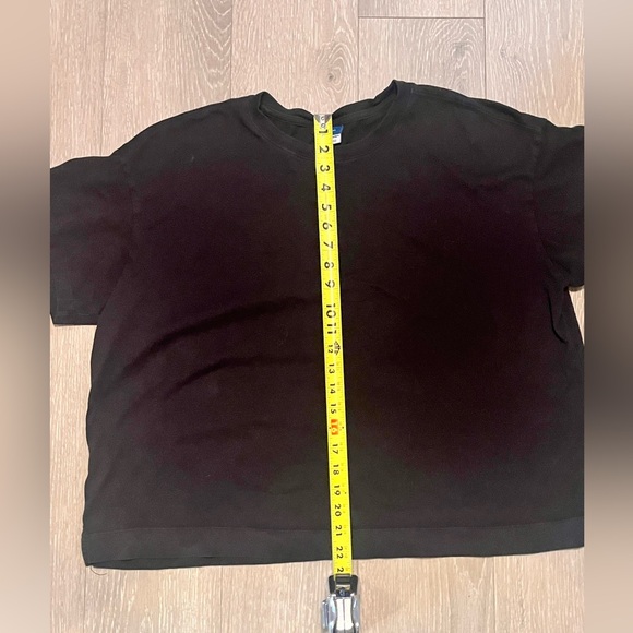 Vintage Cotton Cropped Crewneck T-Shirt - Picture 4 of 9